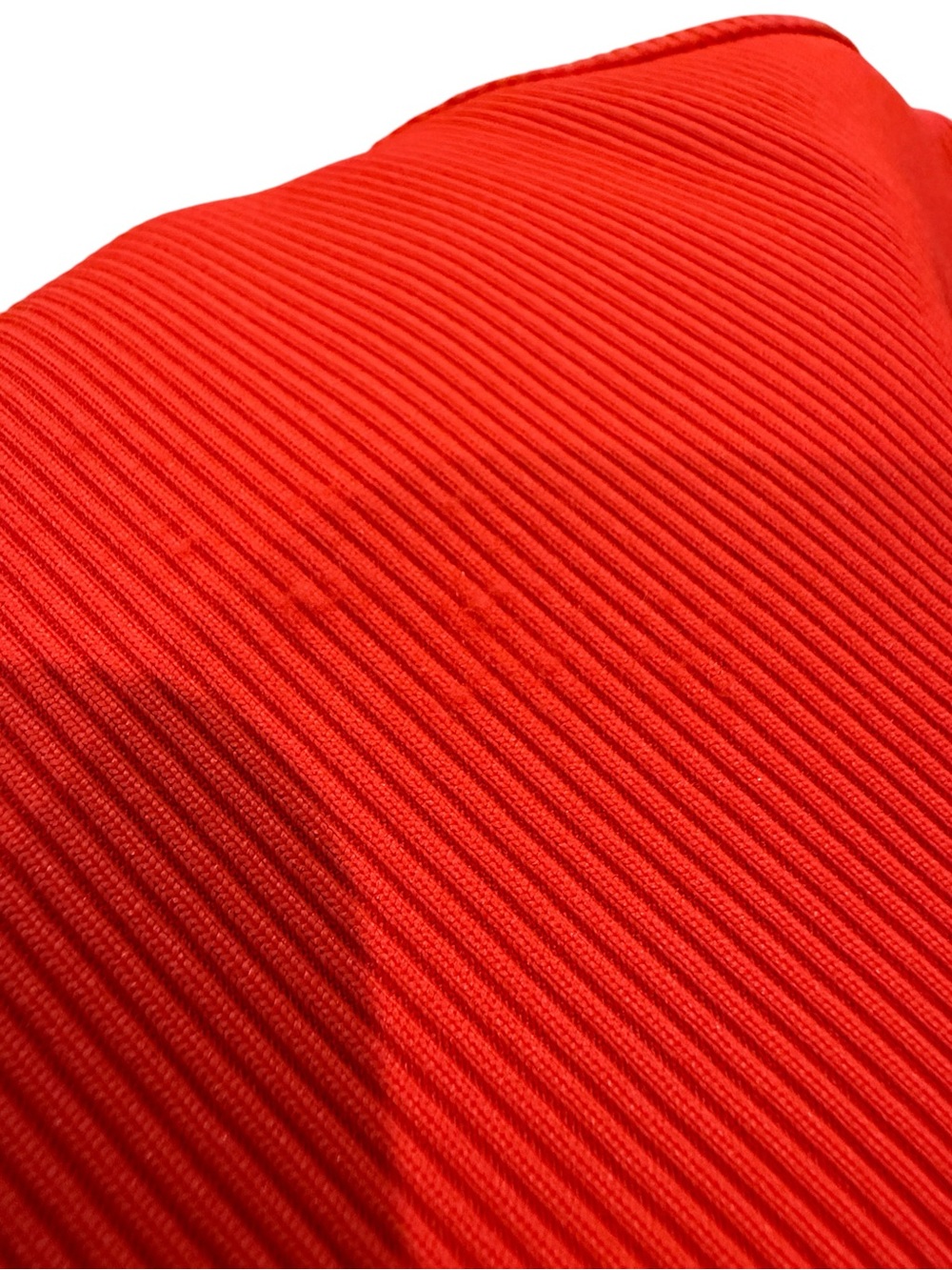 WHBM Forme Ribbed Stretch Tank in Bright Red - Picture 8 of 9